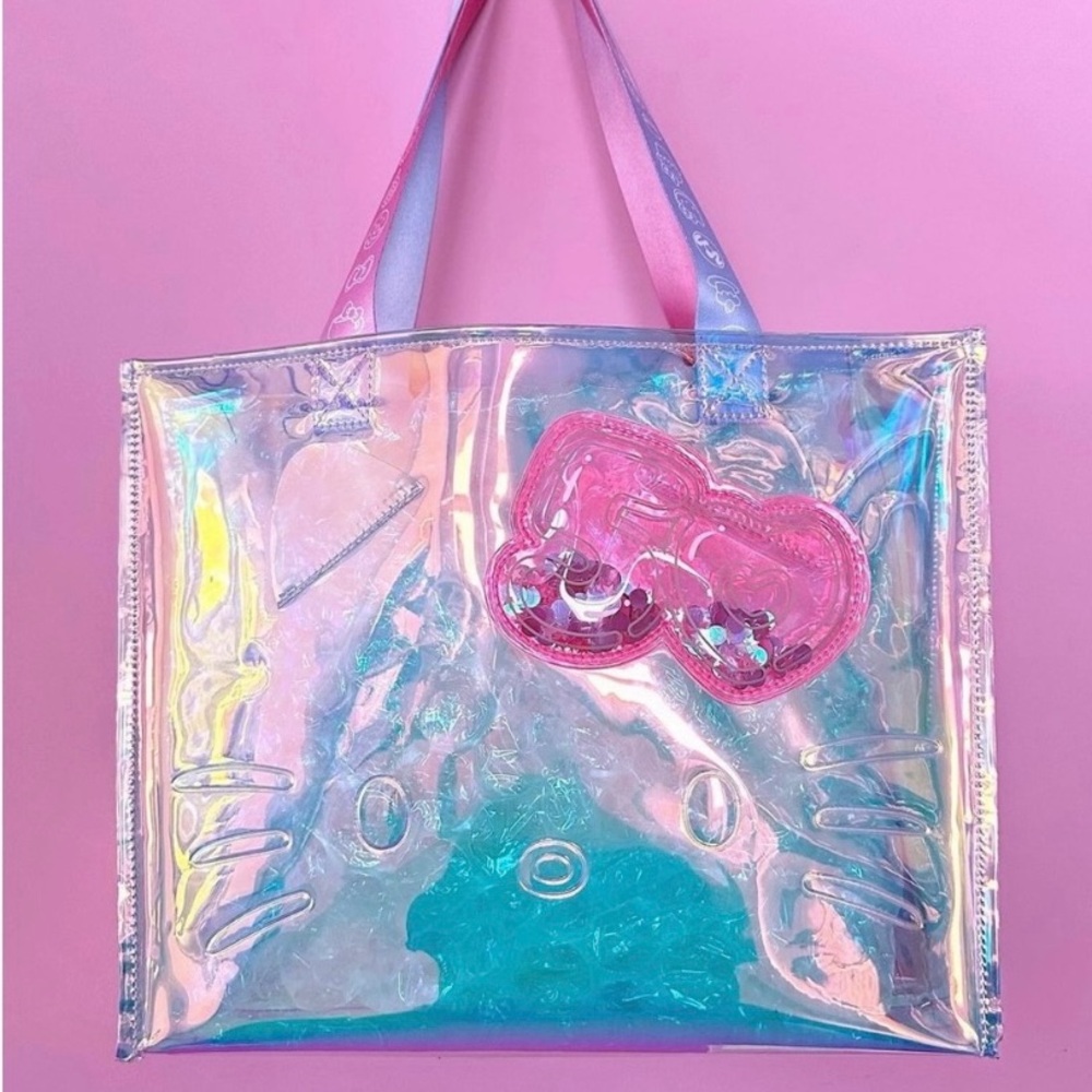 Hello Kitty Cafe Exclusive 50th anniversary tote bag NEW